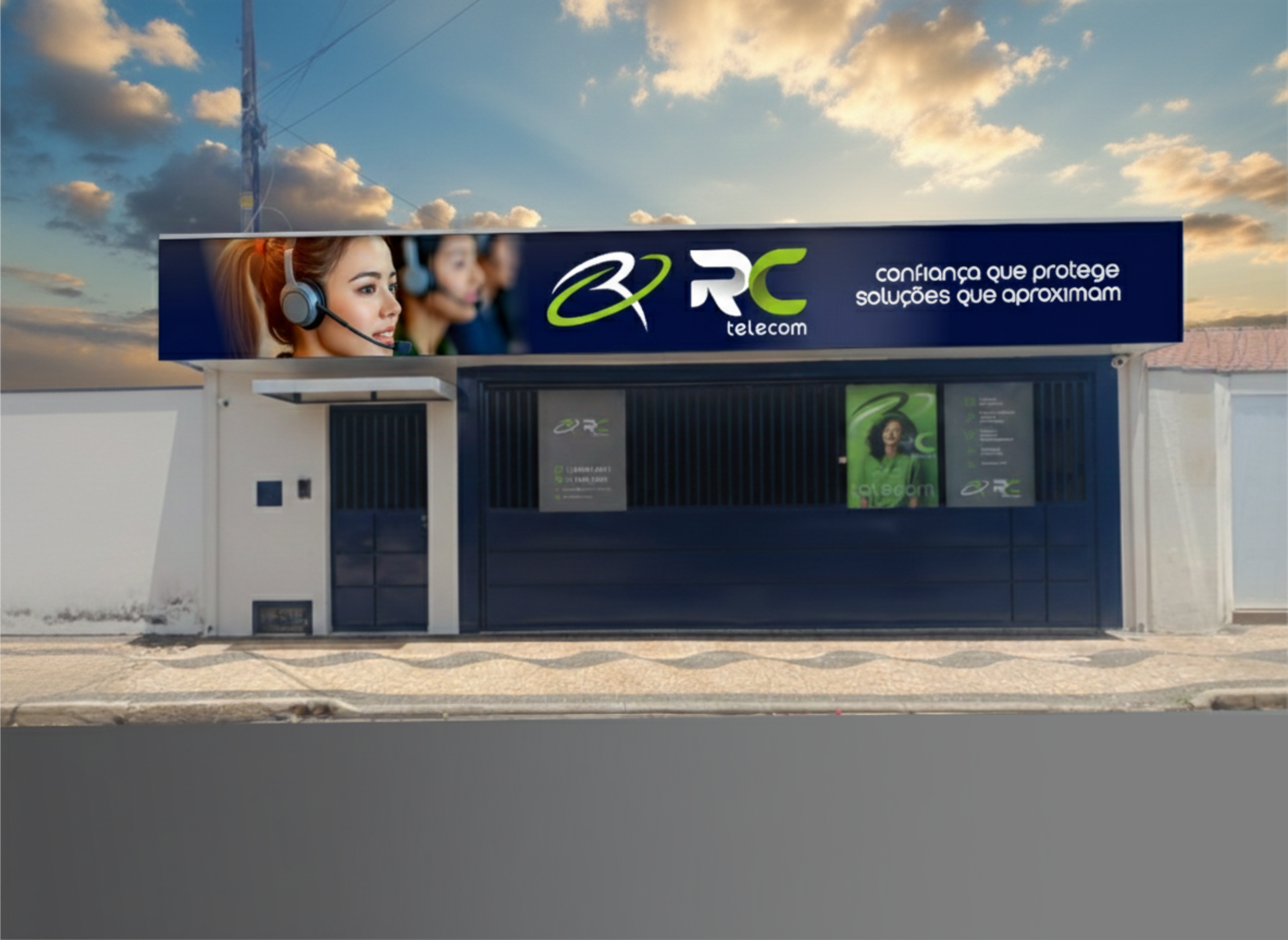 Fachada RC Telecom